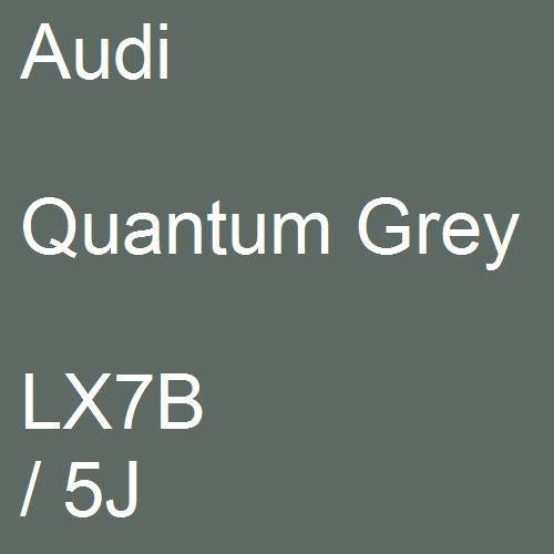 Audi, Quantum Grey, LX7B / 5J.